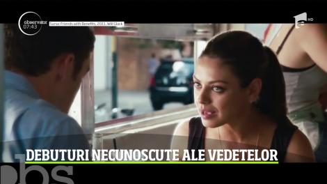 Cum şi-au făcut debutul unele vedete de la Hollywood