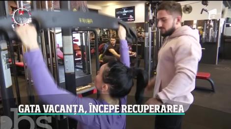 Românii au revenit la sală de fitness după mesele îmbelşugate de sărbători