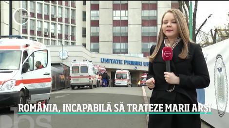 România, incapabilă să trateze marii arși. Un tânăr care a suferit arsuri pe jumătate din corp a fost transferat în Austria abia după trei zile