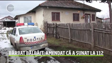 Un bărbat bâlbâit din Vaslui a fost amendat că a sunat la 112! Acesta s-a răzbunat în instanță