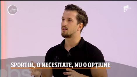 Florin Neby, antrenamente pas cu pas. Iată câteva exerciții fizice simple pe care le poți face la sală sau acasă