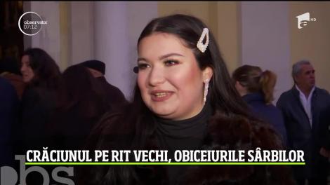 Crăciunul pe rit vechi, obiceiurile sârbilor
