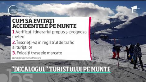 Vremea aduce pericol de moarte! Mai mulţi turişti au rămas înzăpeziţi la munte