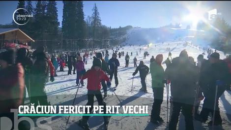 Ruşii lipoveni, sârbii, dar şi moldovenii de peste Prut sărbătoresc naşterea Mântuitorului, pe rit vechi