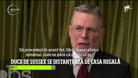 Meghan și Harry, un pas înapoi. Ducii de Sussex se distanțează de Casa Regală