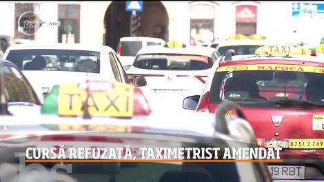 Un şofer de taxi constănţean a fost amendat cu 100! Un client nervos l-a reclamat la poliție - VIDEO