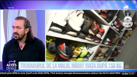 Acces Direct. Mircea Cazan, îndrăgitul artist, viața după 150 de kilograme: Sunt fericit că am slăbit!