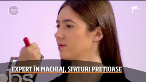 Lecție de machiaj, în direct. Sfaturi prețioase primite chiar de la expert