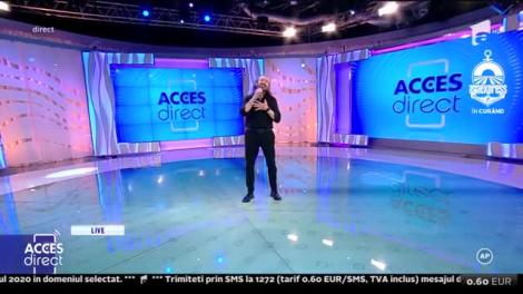 Acces Direct. Mircea Cazan cântă piesa Aicha
