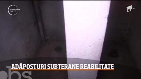 Adăposturi subterane reabilitate în Constanța