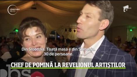 Chef de pomină la Târgu Jiu! Cei mai îndrăgiţi artişti de muzică populară au sărbătorit Revelionul