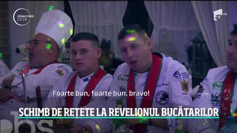 Au muncit în noaptea dintre ani, dar a venit rândul bucătarilor să sărbătorească noul an. Şi au făcut-o într-un cadru de poveste, cu meniuri de cinci stele