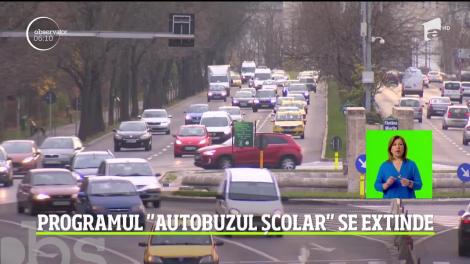 Comandament pentru fluidizarea traficului. Programul „Autobuzul școlar” se extinde