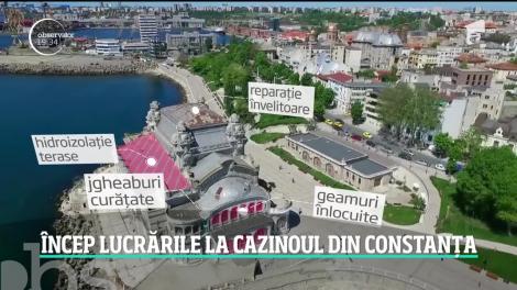 Încep în sfârşit lucrările de reabilitare a cazinoului din Constanţa!