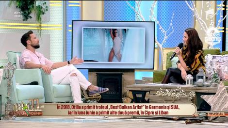 Otilia Brumă, românca care are aproape 300 de milioane de vizualizări la "Bilionera", a venit în platoul Neatza cu Răzvan și Dani să anunțe lansarea videoclipului Tres Amores