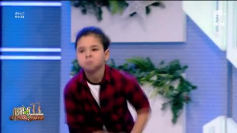 Aris Negoiță, puștiul-minune al dansului, face show la Neatza cu Răzvan și Dani