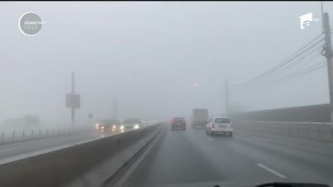 Zboruri anulate de ceață pe Aeroportul Otopeni