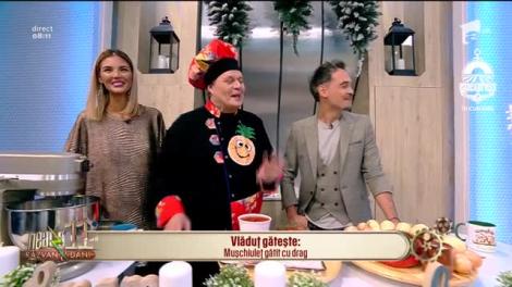 Rețeta Zilei - Neatza cu Răzvan şi Dani. Mușchiuleț de porc cu păstrârnac și sos delicios de roșii