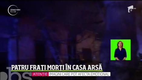 Incident dramatic în care şi-au pierdut viaţa patru copii. Fraţii nu au avut nicio şansă după ce camera în care se aflau a fost cuprinsă de flăcări, de la o sobă