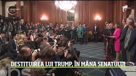 Destituirea lui Donald Trump, în mâna Senatului