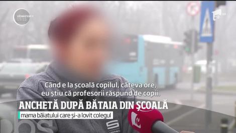 Copilul bătut la şcoală de un coleg sub ochii profesoarei lipsită de reacţie ar putea schimba un întreg sistem