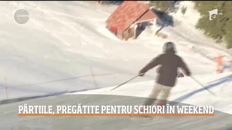 Pârtiile din Poiana Brașov și din Postăvarul, pregătite pentru turiști