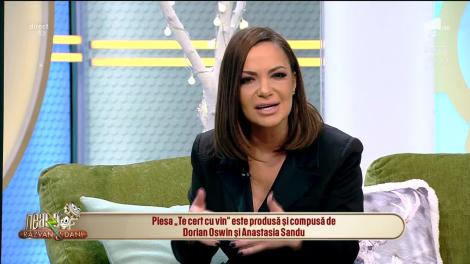 Neatza cu Răzvan și Dani. Andreea Antonescu, lansează melodia Te cert cu vin: Sunt super încântată de rezultat