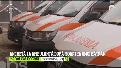 Un bătrân din Gorj a fost lăsat să moară de asistenții de pe ambulanță. Au încurcat adresa și ulterior l-au declarat mort fără să facă vreo verificare amănunțită