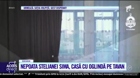 Nepoata Stelianei Sima, casă cu tavan extensibil