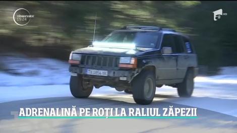 60 de concurenţi au luat startul în Raliul Zăpezii din Cavnic