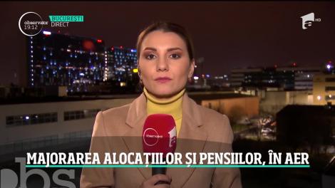 Guvernul nu garantează că pensiile şi alocaţiile vor fi majorate în 2020