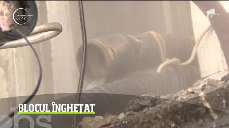 Un bloc din Rusia a îngheţat după ce instalaţia termică a clădirii a cedat