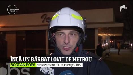 Un bărbat de 45 de ani a încercat să îşi pună capăt zilelor în staţia de metrou Păcii