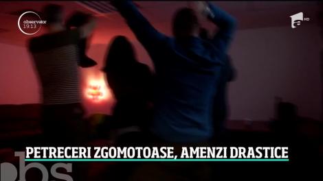 S-a terminat cu petrecerile zgomotoase la bloc. Amenzile cresc până la 6000 de lei