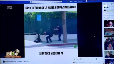 Smiley News - Neatza cu Răzvan și Dani. Când te întorci de la muncă după sărbători şi uiţi ce meserie ai