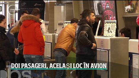 Doi pasageri, același loc în avion. Cine ajunge primul, pleacă în călătorie
