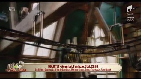 Neatza cu Răzvan și Dani. Cronică filmelor care trebuie vizionate: Tipografic Majuscul, Bombshell și Dolittle