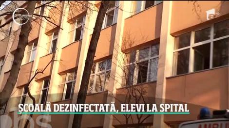 Mai mulţi elevi din Bucureşti, intoxicaţi după o operaţiune de dezinfecţie. 500 de copii şi profesori au fost evacuaţi