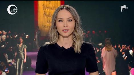 Zeiţele Greciei Antice, pe podium la Săptămâna modei haute couture de la Paris