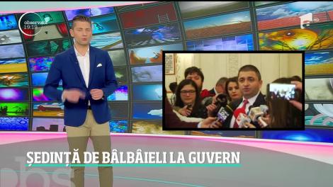 Ședință de bâlbâieli la Guvern. Ministrul Dezvoltării, vedetă pe internet