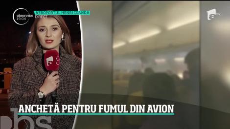 Teroare la bordul unui avion plin cu români! Cabina s-a umplut cu fum, iar pasagerii au intrat în panică