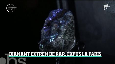 Al doilea cel mai mare diamant din istorie, de mărimea unei mingi de tenis, expus la Paris