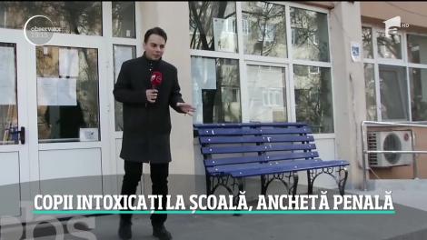 Anchetă penală după ce 23 de elevi s-au intoxicat într-o şcoală din Capitală