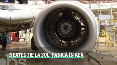 Teroarea de la bordul avionului plin cu români, provocată dintr-o neatenție