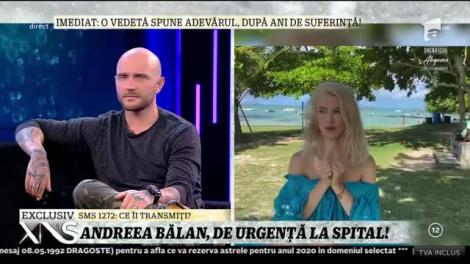 Xtra Night Show. Andreea Bălan, de urgență la spital cu fetițele: Au făcut enterocolită în timp ce eram în Mauritius