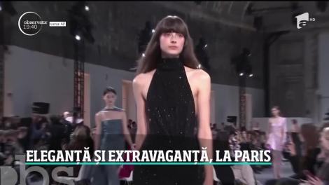 Eleganță și extravaganță la Săptămâna Modei de la Paris