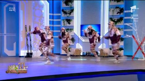 Trupa de dans Brothers Crew a încins ringul de la Neatza cu Răzvan şi Dani!