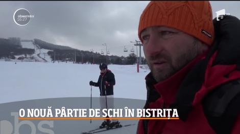 O nouă pârtie de schi în Bistrița