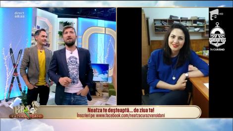 Neatza cu Răzvan și Dani te deşteaptă... de ziua ta! La mulți ani, Ancuța !