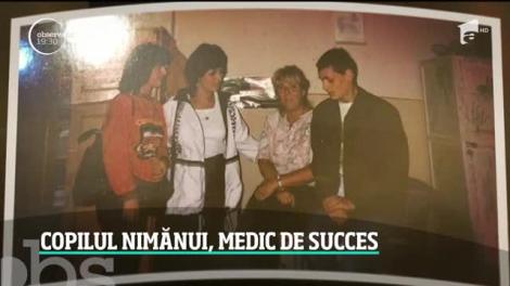 Campania Ajut eu! Copilul nimănui, medic de succes